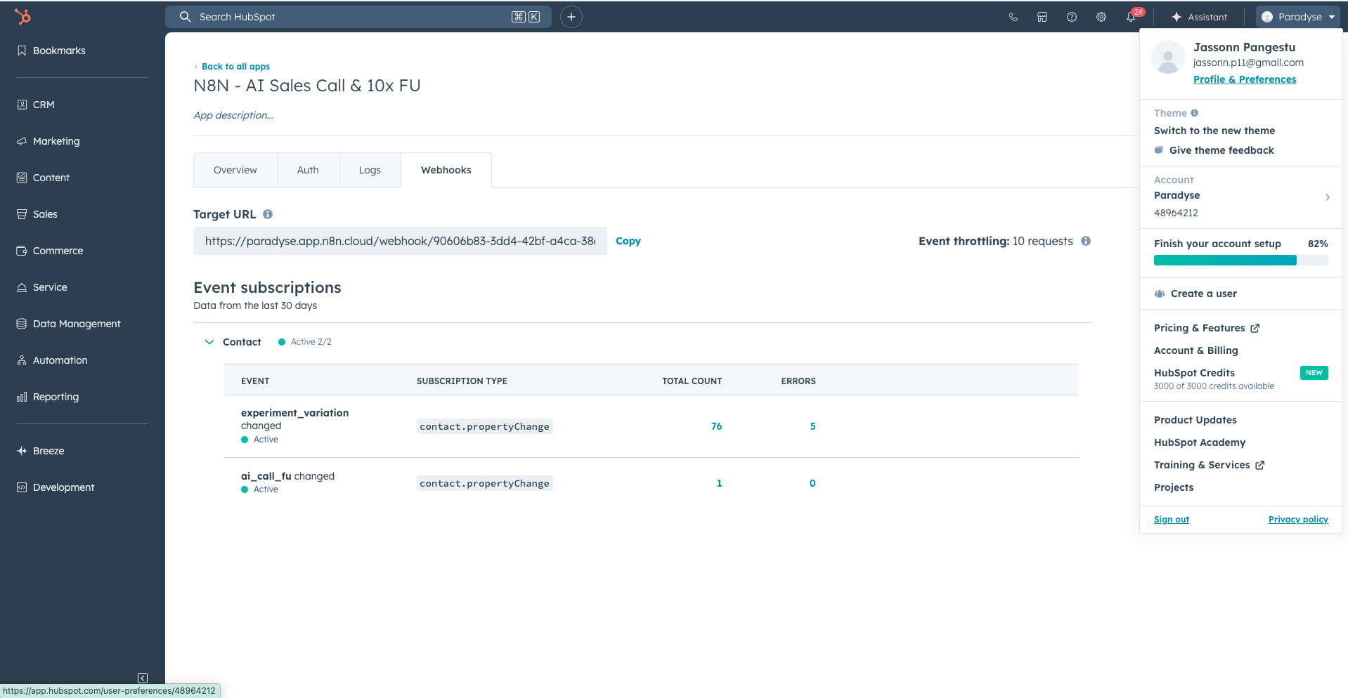 HubSpot AI Voice Call Agent – 10x Follow-Up